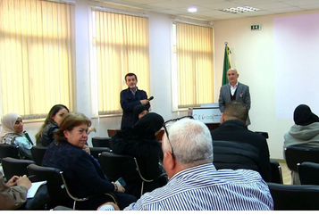 The seminar of Zeki Demirtaşoğlu, the founder of Bastak Instruments, in Algeria.