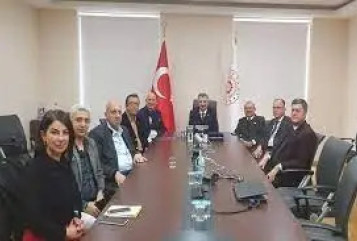 Başkanımız Zeki Demirtaşoğlu, Sanayi ve Teknoloji Bakan Yardımcısı sayın Hasan Büyükdede’yi ziyaret etti.